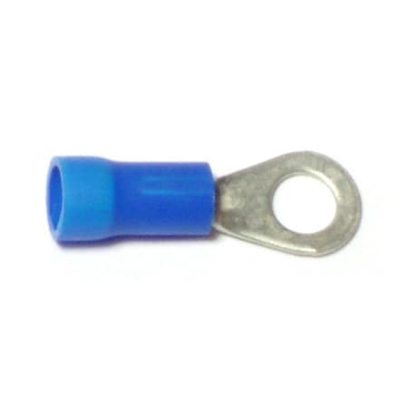 Midwest Fastener Ring Terminal, 14 AWG, Plastic Insulated, 25 PK 69948